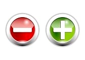 6273124-plus-an-minus-signs-on-green-and-red-buttons